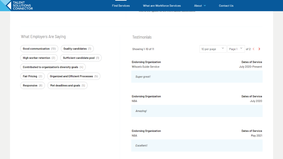 Featured image for “Endorsing Services as an Employer”
