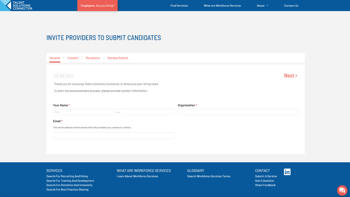 Featured image for “Invite Providers to Submit Candidates.”